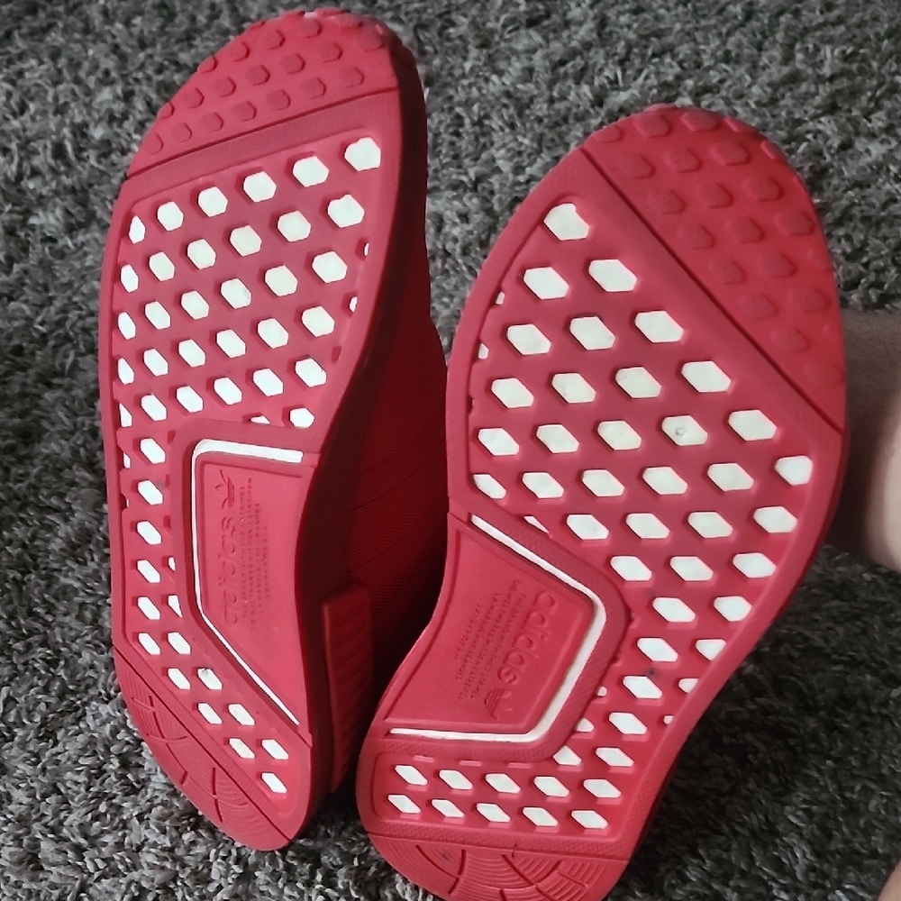 Adidas NMD_R1 J Bold Red Shoes - Picture 4 of 4